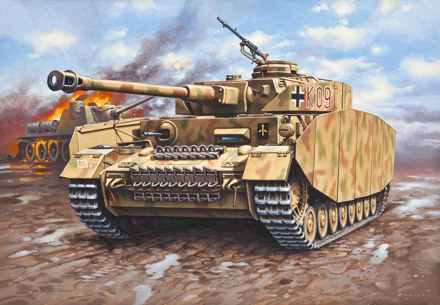Revell liimausmalli saksalainen tankki PzKpfw. IV Ausf.H 1:72 hinta ja tiedot | LEGOT ja rakennuslelut | hobbyhall.fi