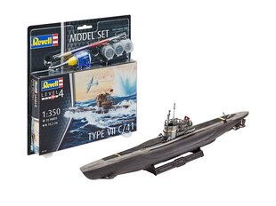 Revell-mallisarja saksalainen sukellusvene VII C / 41 1:350 hinta ja tiedot | LEGOT ja rakennuslelut | hobbyhall.fi