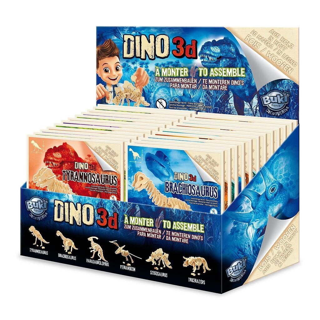 Buk 3D-dinosaurukset hinta ja tiedot | Palapelit | hobbyhall.fi