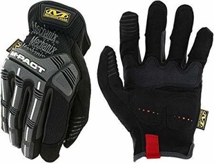 Gloves Mechanix M-Pact Open Cuff Black/Grey M hinta ja tiedot | Työkäsineet | hobbyhall.fi