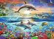 Ravensburger palapeli 300 kpl Dolphin Paradise hinta ja tiedot | Palapelit | hobbyhall.fi