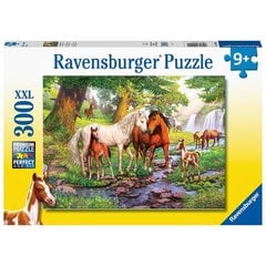 Ravensburger palapeli 300 kpl Hevosia hinta ja tiedot | Palapelit | hobbyhall.fi