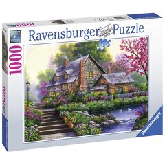 Ravensburger palapeli 1000 kpl Romanttinen talo hinta ja tiedot | Palapelit | hobbyhall.fi