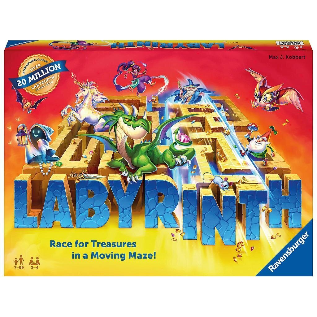 Ravensburger lautapeli Labyrinth (ENG) hinta ja tiedot | Lautapelit ja älypelit | hobbyhall.fi