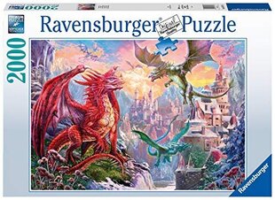 Ravensburger palapeli 2000 kpl Dragon Land hinta ja tiedot | Palapelit | hobbyhall.fi