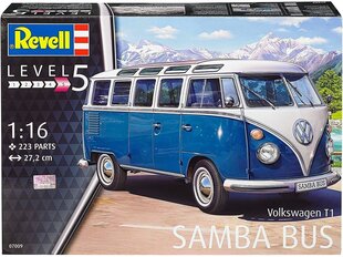Revell-liimamalli Volkswagen T1 Samba Bus 1:16 hinta ja tiedot | LEGOT ja rakennuslelut | hobbyhall.fi