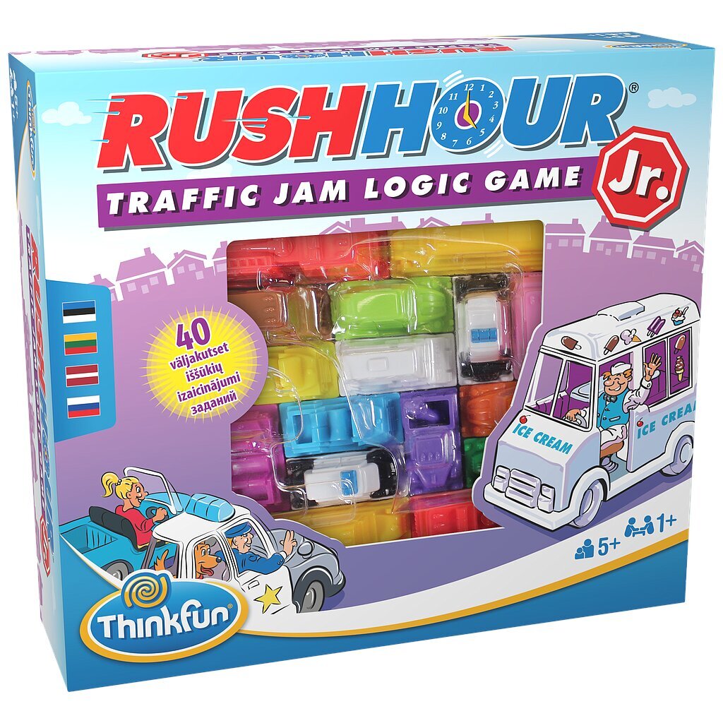 ThinkFun-lautapeli Rush Hour Jr hinta ja tiedot | Lautapelit ja älypelit | hobbyhall.fi