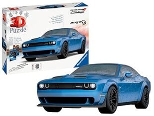 Ravensburger 3D-pulma Dodge Challenger hinta ja tiedot | Palapelit | hobbyhall.fi