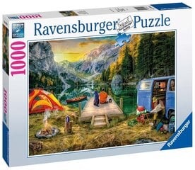 Ravensburger palapeli 1000 kpl Leirintäloma hinta ja tiedot | Palapelit | hobbyhall.fi