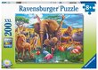 Ravensburger palapeli 200 kpl afrikkalaisia eläimiä hinta ja tiedot | Palapelit | hobbyhall.fi
