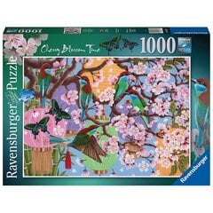 Ravensburger palapeli 1000 kpl Kukkiva kirsikkapuu hinta ja tiedot | Palapelit | hobbyhall.fi