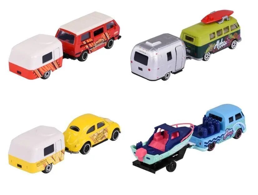 Simba Majorette premium autot VW alkuperäinen + perävaunu 4 erilaista hinta ja tiedot | Poikien lelut | hobbyhall.fi