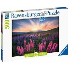 Ravensburger palapeli 500 kpl Lupiineja hinta ja tiedot | Palapelit | hobbyhall.fi