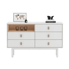 Sideboard IRIS 120x40xH75cm, white hinta ja tiedot | Lipastot | hobbyhall.fi