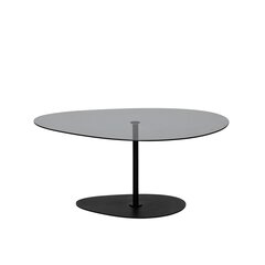 Kahvipöytä, Asir, 90x40x60 cm, tummanharmaa/musta hinta ja tiedot | Sohvapöydät | hobbyhall.fi