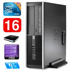 HP 8100 Elite SFF i5-650 16GB 1TB DVD WIN10Pro hinta ja tiedot | Pöytätietokoneet | hobbyhall.fi