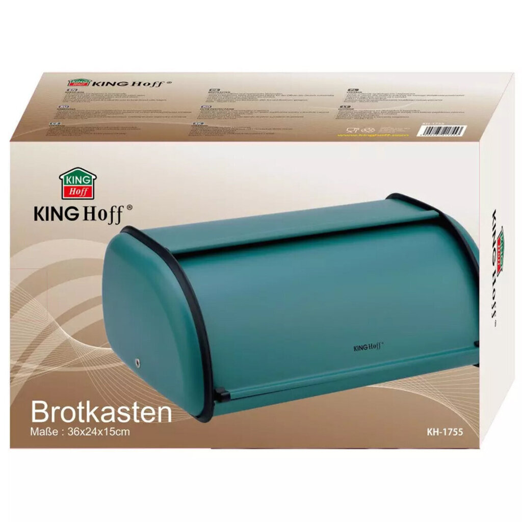 Kinghoff Leipälaatikko, 36x24x15 cm hinta ja tiedot | Keittiövälineet | hobbyhall.fi