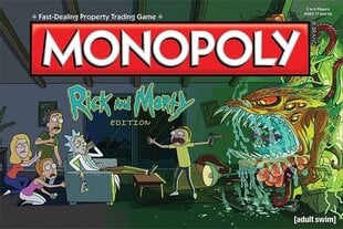 MONOPOLY RICK & MORTY -lautapeli (englanniksi) hinta ja tiedot | Winning Moves Lapset | hobbyhall.fi