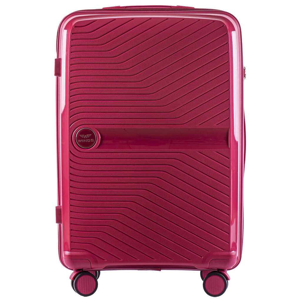 Suuret matkalaukku siivet dq181-05 3kl, l, punainen hinta ja tiedot | Matkalaukut ja -kassit | hobbyhall.fi