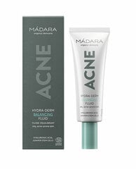 Aknea tasapainottava neste Madara Acne Hydra Derm Balancing Fluid, 40ml hinta ja tiedot | Kasvovoiteet | hobbyhall.fi