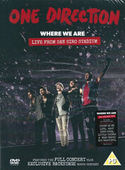 DVD ONE DIRECTION "Where We Are. Live From San Siro Stadium" hinta ja tiedot | Vinyylilevyt, CD-levyt, DVD-levyt | hobbyhall.fi