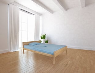 Täyspuinen sänky Elis 120x200 koivunvärinen hinta ja tiedot | Adensen Furniture Huonekalut ja sisustus | hobbyhall.fi