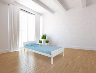Täyspuinen sänky Elis 80x200 valkoinen hinta ja tiedot | Adensen Furniture Huonekalut ja sisustus | hobbyhall.fi