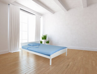 Täyspuinen sänky Elis 140x200 valkoinen hinta ja tiedot | Adensen Furniture Huonekalut ja sisustus | hobbyhall.fi