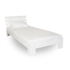 Puinen sänky Tango Plus 100x200 valkoinen hinta ja tiedot | Sängyt | hobbyhall.fi