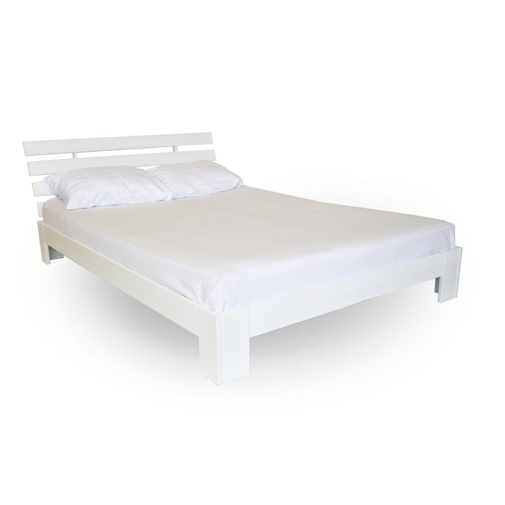 Puinen sänky Tango Plus 160x200 valkoinen hinta ja tiedot | Sängyt | hobbyhall.fi