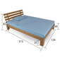 Puinen sänky Tango Plus 120x200 ruskea hinta ja tiedot | Sängyt | hobbyhall.fi