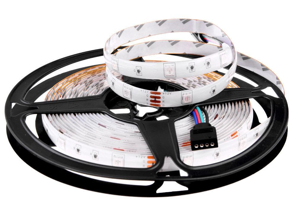 LED-nauha kaukosäätimellä, 5 m hinta ja tiedot | LED-valonauhat | hobbyhall.fi