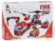 Paloautot rakennussarja, 646 osaa, punainen hinta ja tiedot | LEGOT ja rakennuslelut | hobbyhall.fi