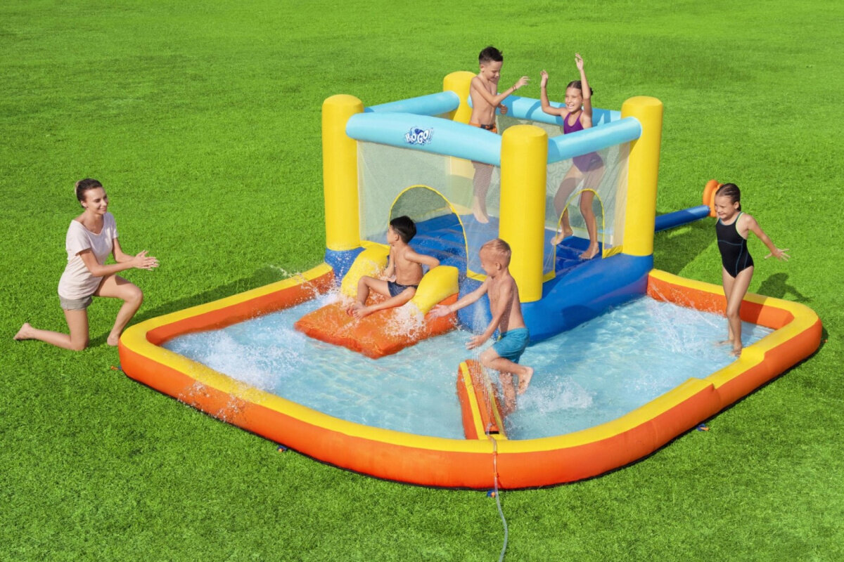 BESTWAY Beach Bounce -vesipuiston leikkipaikka hinta ja tiedot | Puhallettavat vesilelut ja uima-asusteet | hobbyhall.fi