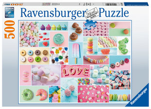 Ravensburger palapeli 500 kpl Makea houkutus hinta ja tiedot | Palapelit | hobbyhall.fi