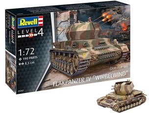 Revell liimattava malli Flakpanzer IV Wirbelwind 1:72 hinta ja tiedot | LEGOT ja rakennuslelut | hobbyhall.fi