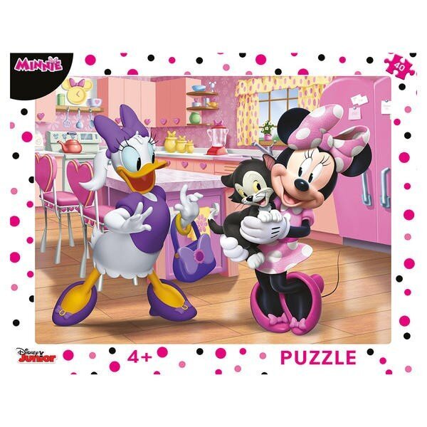 Dino palapeli 40 kpl Minnie hinta ja tiedot | Palapelit | hobbyhall.fi