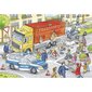 Ravensburger palapeli 2x24 kpl Sankarit toiminnassa hinta ja tiedot | Palapelit | hobbyhall.fi