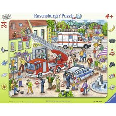 Ravensburger palapeli 24 kpl Eläinten ambulanssi hinta ja tiedot | Palapelit | hobbyhall.fi