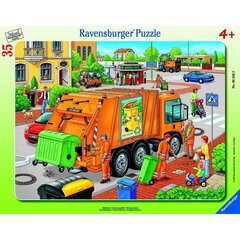 Ravensburger palapeli 35 kpl Roska-auto hinta ja tiedot | Palapelit | hobbyhall.fi