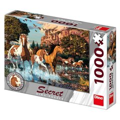 Dino palapeli 1000 kpl Hevosia hinta ja tiedot | Palapelit | hobbyhall.fi