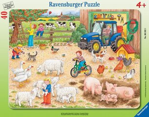 Ravensburger palapeli 40 palaa Big Farm hinta ja tiedot | Palapelit | hobbyhall.fi