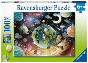 Ravensburger palapeli 100 palaa Planeetat hinta ja tiedot | Palapelit | hobbyhall.fi