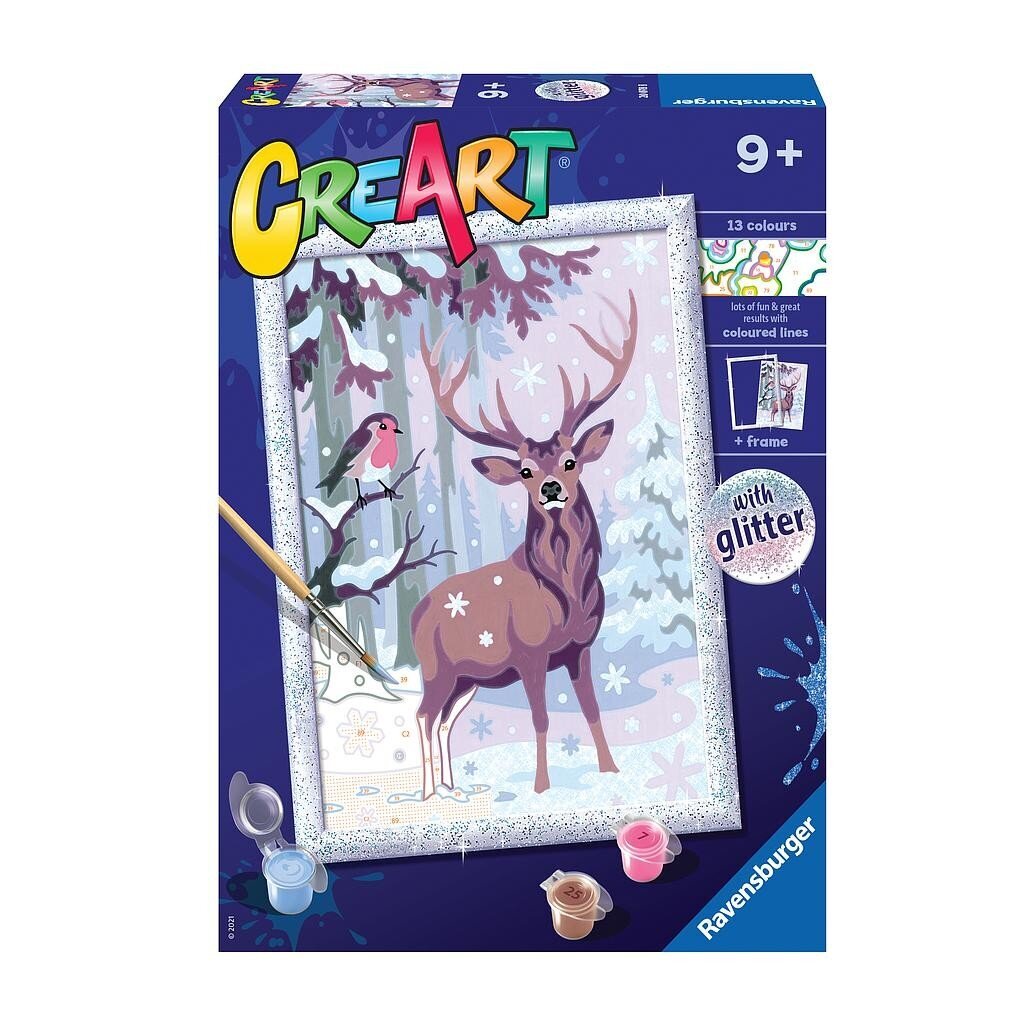 Numeromaalaus Proud Deer Ravensburger Paint hinta ja tiedot | Maalaa numeroiden mukaan | hobbyhall.fi