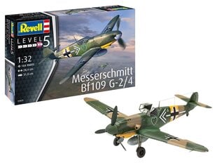 Revell liimamalli Messerschmitt Bf109G-2/4 1:32 hinta ja tiedot | LEGOT ja rakennuslelut | hobbyhall.fi