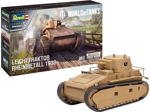 Revell liimattava malli kevyttraktori Rheinmetall 1930 World of Tanks 1:35 hinta ja tiedot | LEGOT ja rakennuslelut | hobbyhall.fi