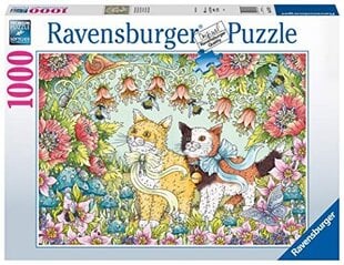 Ravensburger palapeli 1000 palaa Kissanpentu ystävyys hinta ja tiedot | Palapelit | hobbyhall.fi