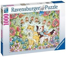 Ravensburger palapeli 1000 palaa Kissanpentu ystävyys hinta ja tiedot | Palapelit | hobbyhall.fi