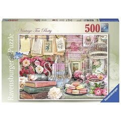 Ravensburger palapeli 500 pala Vanhat teekutsut hinta ja tiedot | Palapelit | hobbyhall.fi