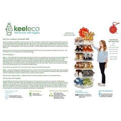 Keel Toys Eco Cow 18 cm hinta ja tiedot | Keel Toys Lapset | hobbyhall.fi
